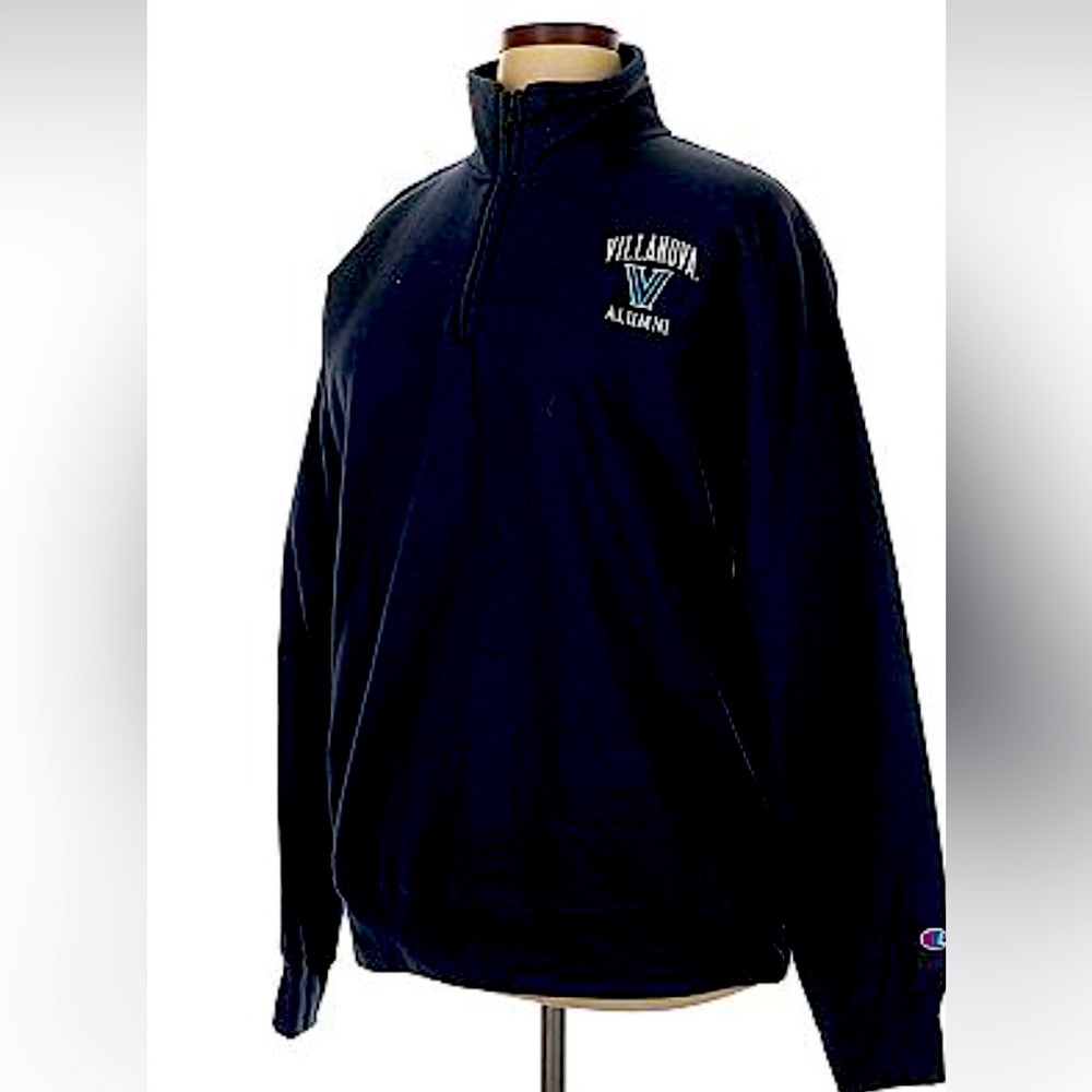 Villanova 1/4 Zip Pullover Sweatshirt XL NEW